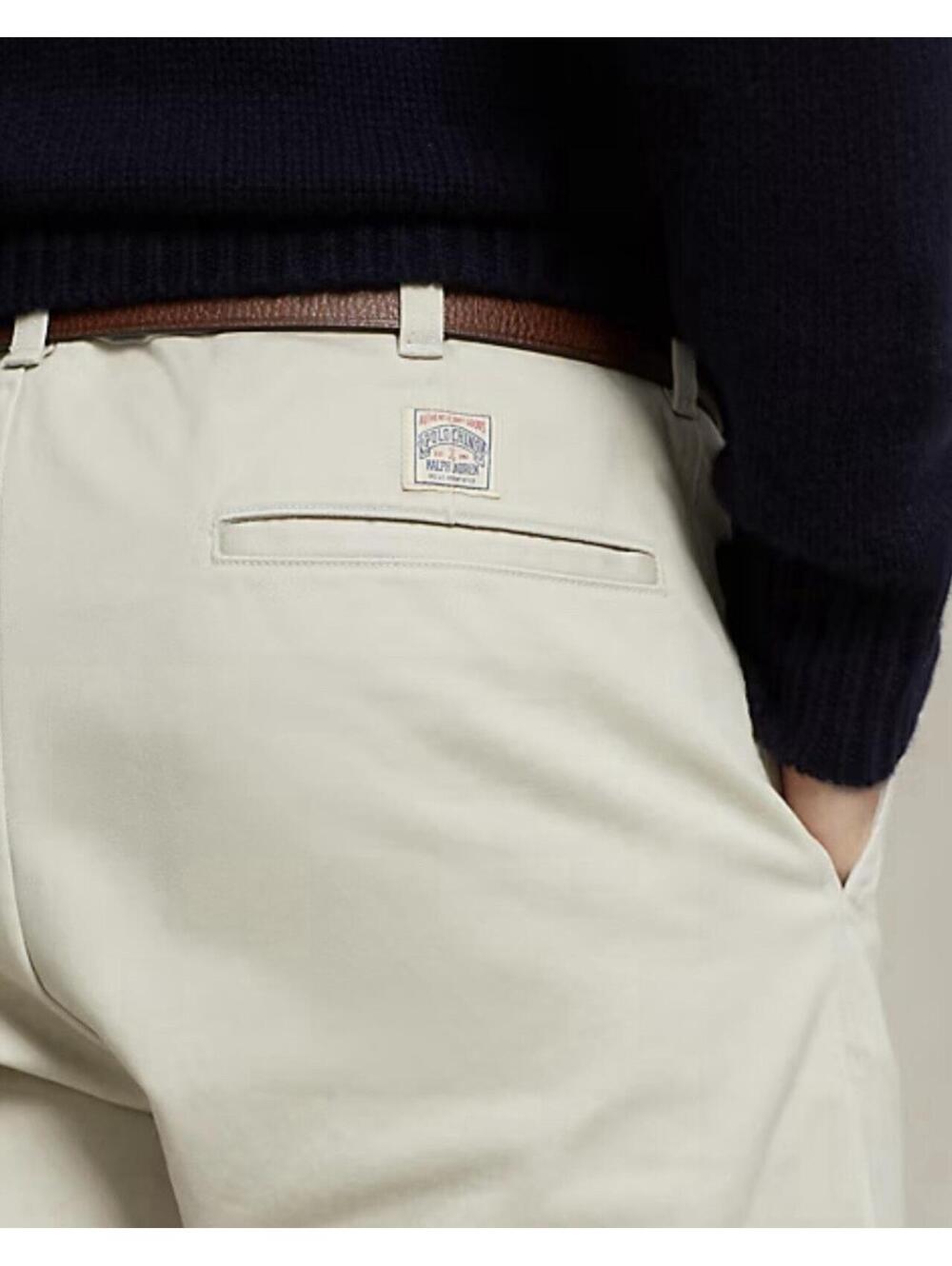 POLO Ralph Lauren Men’s Salinger Straight Fit Chino Pant In New Stone-35x32 - Picture 3 of 12